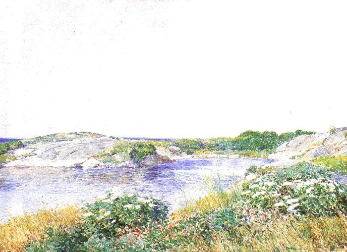 Childe Hassam The Little Pond at Appledore Germany oil painting art